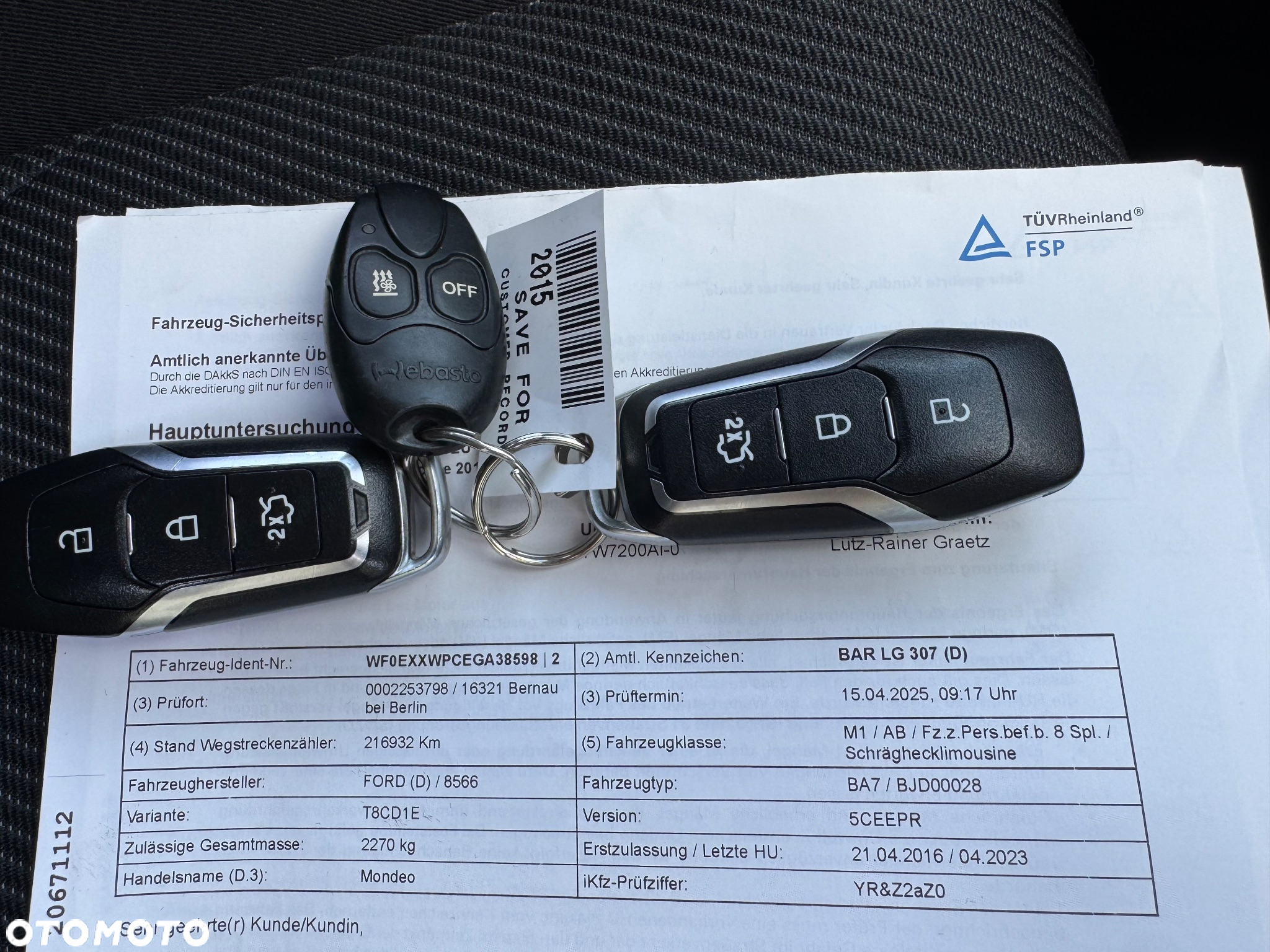 Ford Mondeo 2.0 TDCi Start-Stopp Titanium - 36