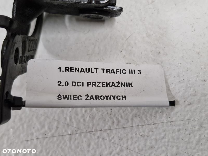 RENAULT TRAFIC III 3 2.0 DCI PRZEKAŹNIK ŚWIEC ŻAROWYCH 110675590R - 7