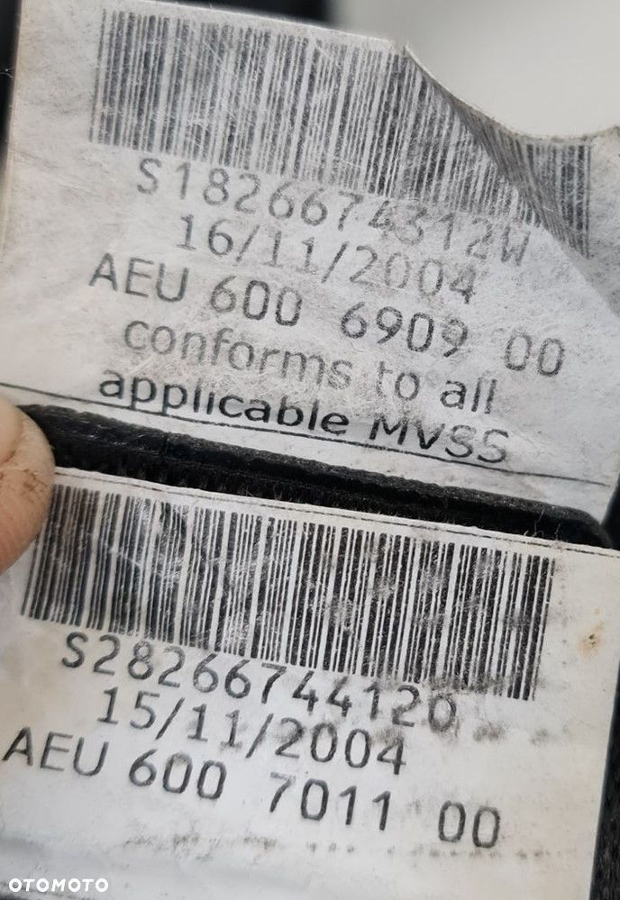 DESKA ROZDZIELCZA KONSOLA AIRBAG PASY BMW 7 E65 EU - 7