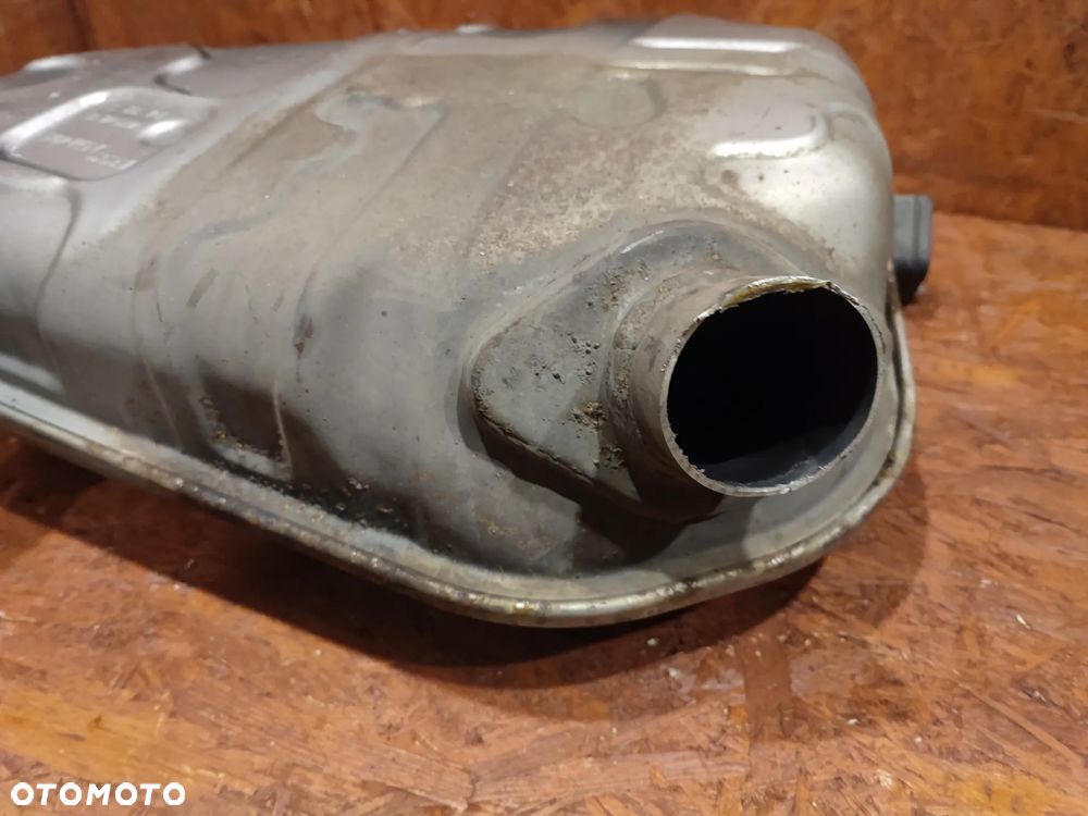 BMW E81 / E87LCI ORYGINALNY TŁUMIK KOŃCOWY / WYDECH KOŃCOWY DO SILNIKÓW GAMY N43 BENZYNA  ( 1.6i / 1.8i / 2.0i ) O NR. 18 30 7 578 497 /  18 30 7 567 693 OEM W DOBRYM STANIE - 8