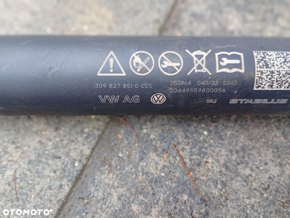 Siłownik teleskop klapy bagażnika VW Passat B8 Kombi 3G9827851G - 4