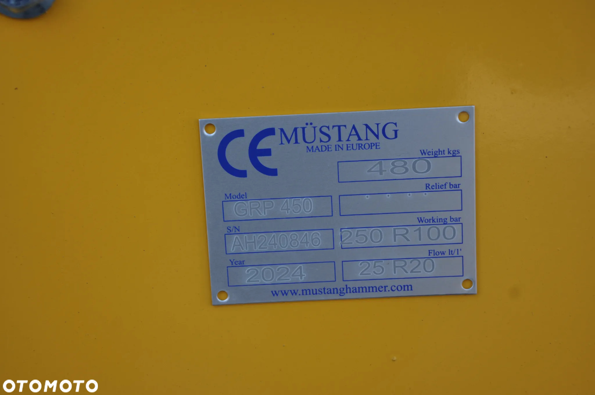 Chwytak Wyburzeniowy sortujacy Mustang GRP 450 Nowy - 3