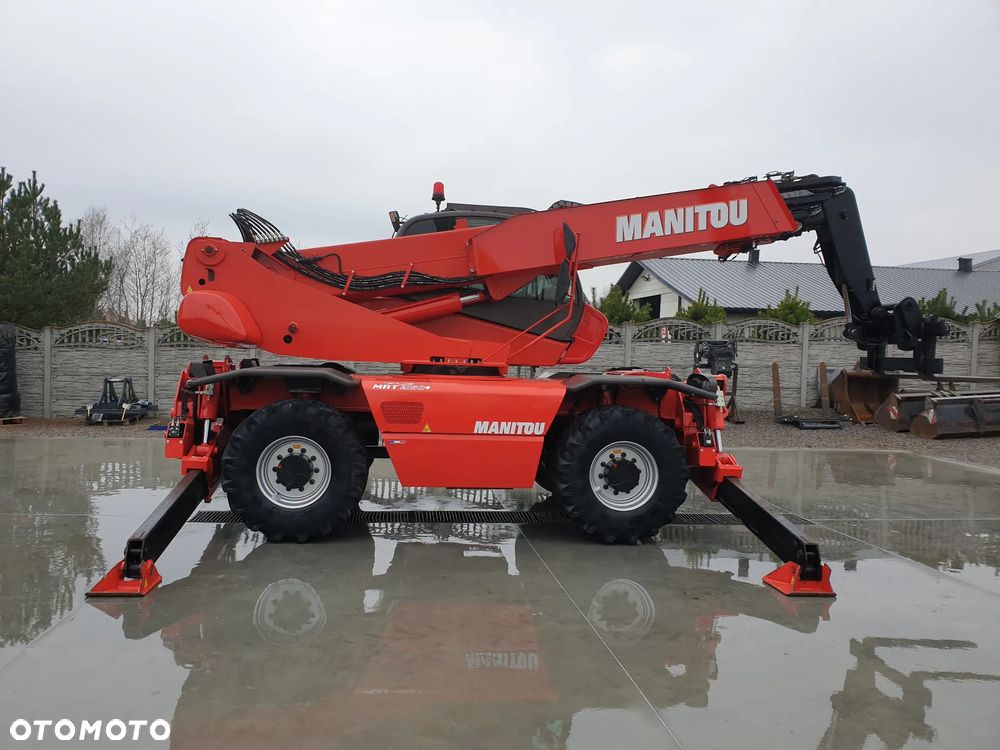 Manitou MRT ROTO 2150+Privilege KOSZ/PILOT/WIDŁY SPROWADZONA SUPER STAN - 5