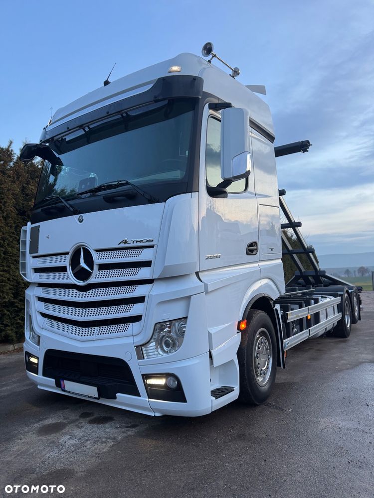 Mercedes-Benz ACTROS / 2553 / ACC / E 6 / MP 5 /TIPPER, BDF ,WYWROT / RETARDER/ GIGA SPACE/Niski Przebieg 366 Tys Km! ASO