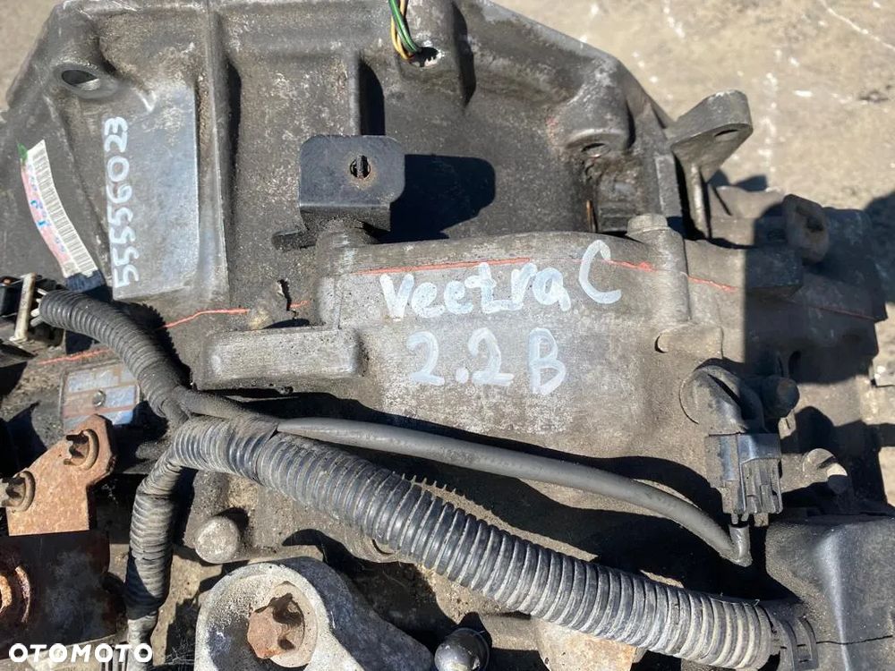 SKRZYNIA BIEGÓW OPEL VECTRA C 2.2 BENZYNA 55556023 - 6