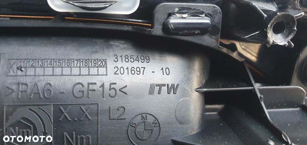 Dekor listwa ozdobna drzwi lewy przód Ambiente BMW 5 G30 G31 3185499 - 8