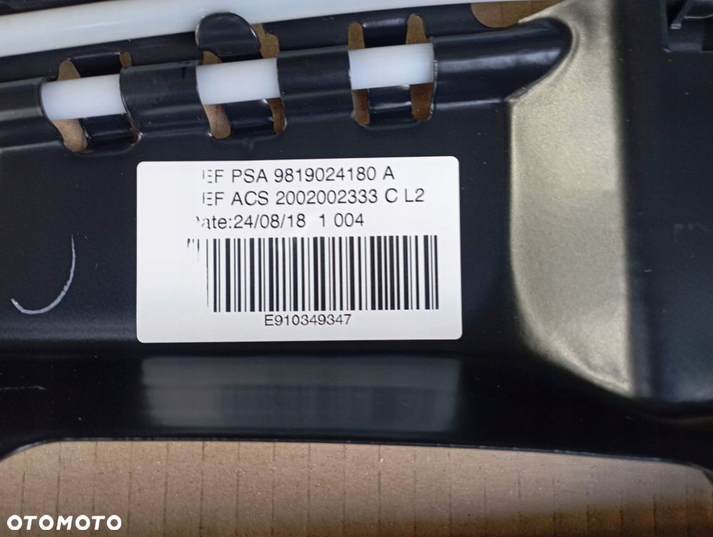 PEUGEOT 308 T9 ROLETA ŻALUZJA DACHOWA SZYBERDACH 9819024180 - 3