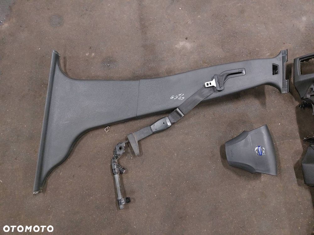 ZESTAW AIRBAG POSTRZAŁOWY VOLVO S40 II 30615725 30615716 8697679 30615569 - 2