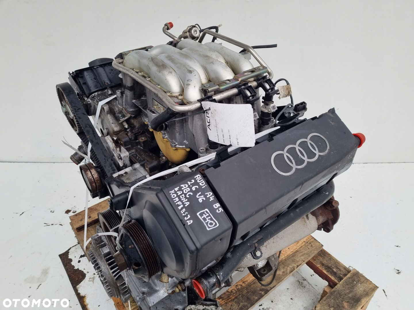 SILNIK KOMPLET Audi A4 B5 2.6 V6 150KM test ABC - 5