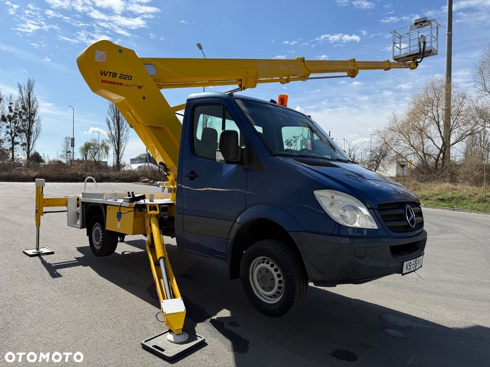Mercedes-Benz Podnośnik Koszowy Wumag WTB 220 22 metry 14 w Bok Pilot UDT Palfinger zwyżka jak Gsr Ruthmann Multitel - 20