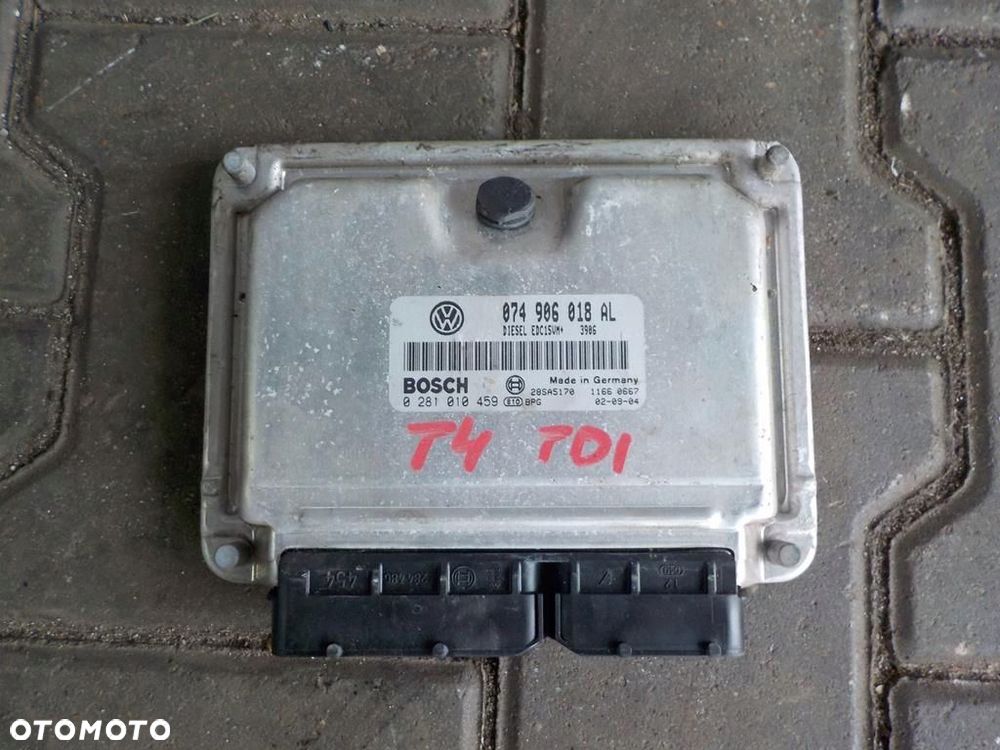 VW T4 2.5 TDI KOMPUTER STEROWNIK 074906018AL - 1