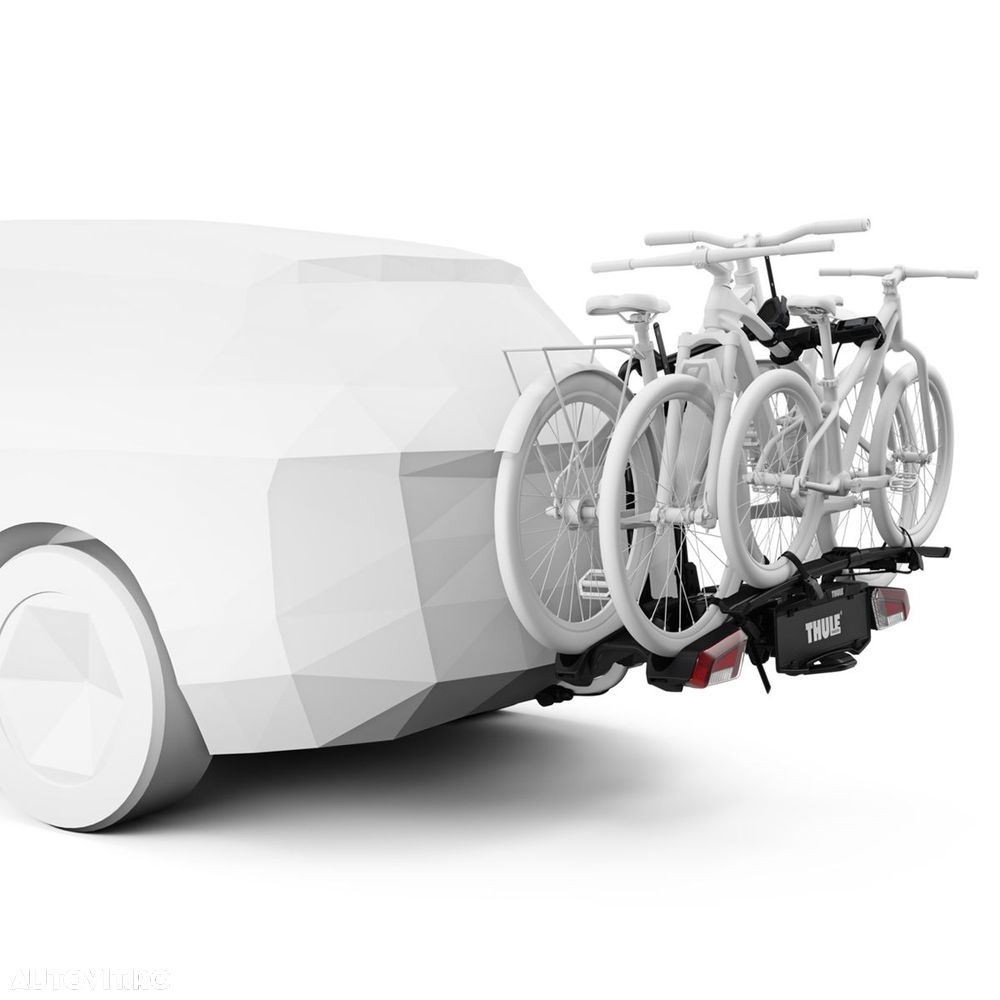 Suport 3 biciclete Thule EasyFold XSuport pentru 2 biciclete, Thule EasyFold 3, cu prindere pe carligul de remorcare, Nou_Pret Importator, emitem Factura & Garantie - 9
