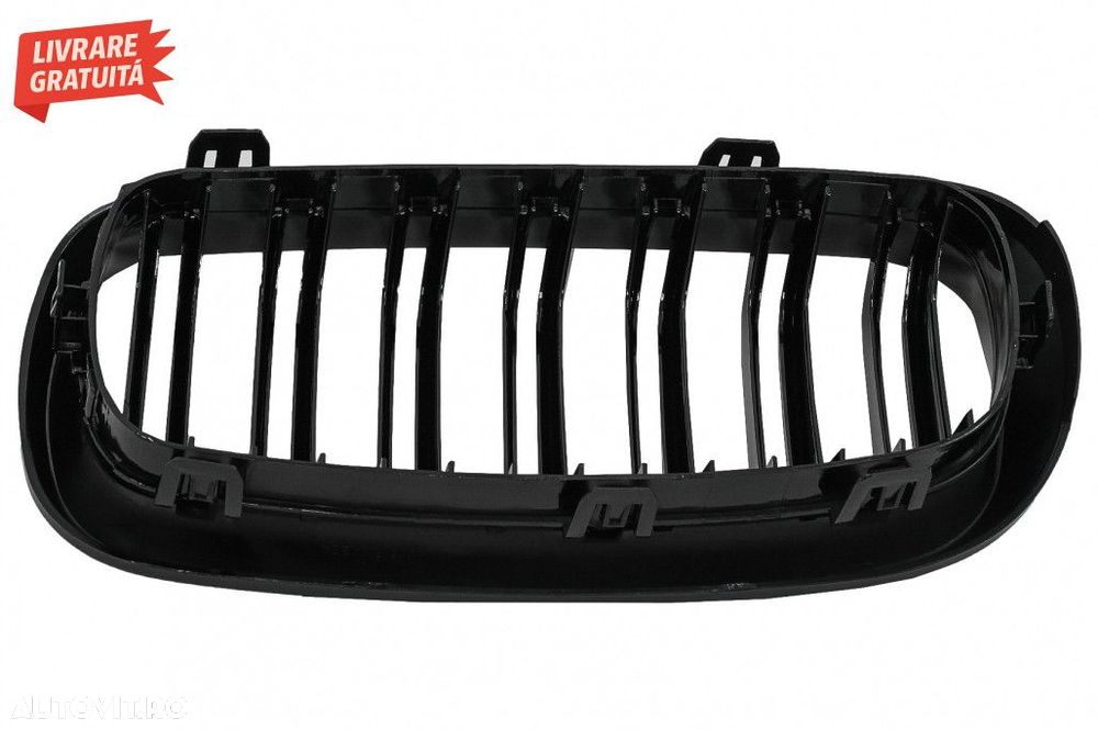Grile Centrale Duble BMW X5 F15 X6 F16 (2014-2018) X5M X6M Design M-Pa - 5