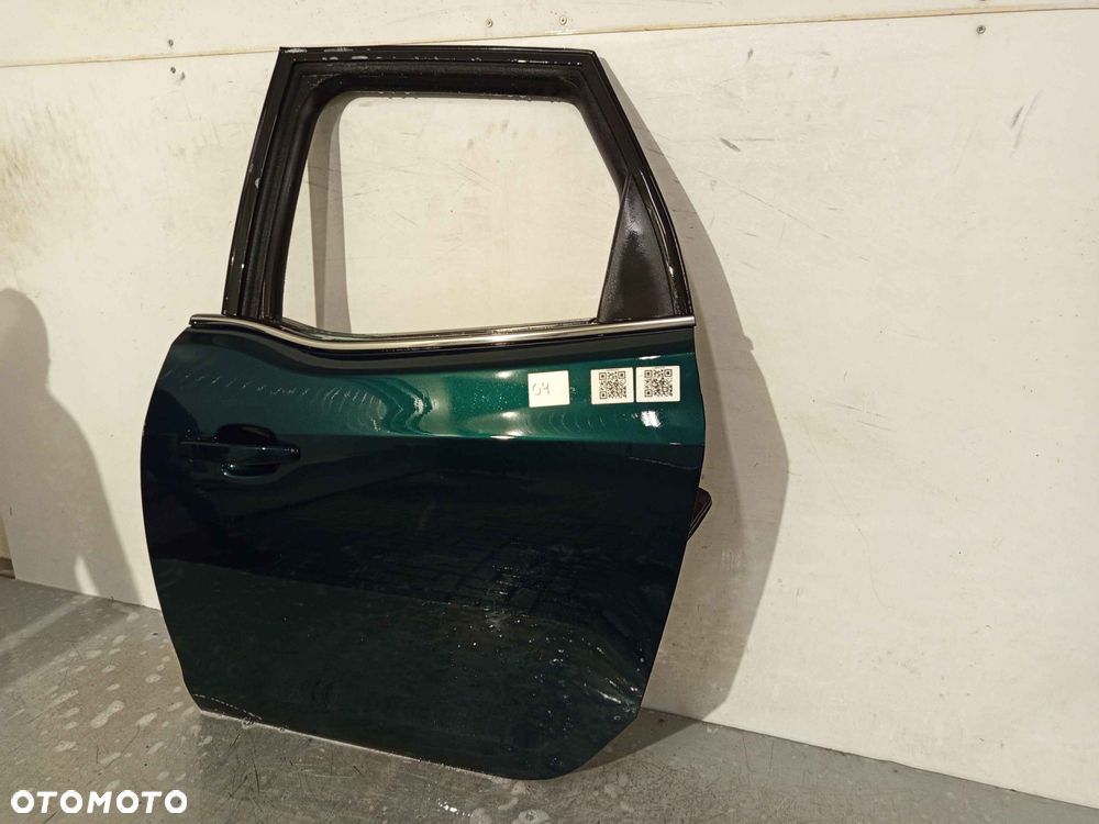 + DRZWI TYŁ TYLNE LEWE OPEL MERIVA B 2 II Z30V ZIELONE - 2