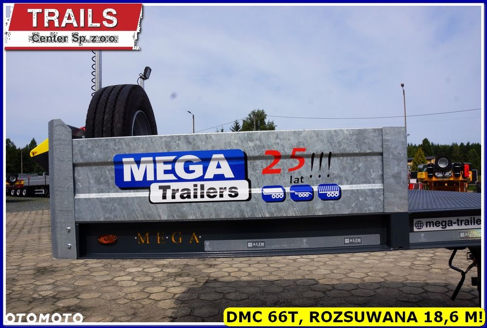 Inny Niska podłoga 4-osie, rozciągana dł. 18,60 m,  własne PTO, NAJAZDY HYDRAULICZNE. !!! - 20