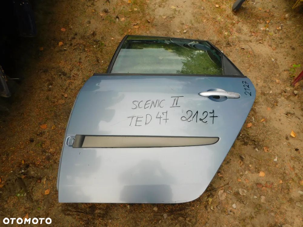 renault   scenic II drzwi kolor TED47 nr 2127 WYSYŁKA - 1
