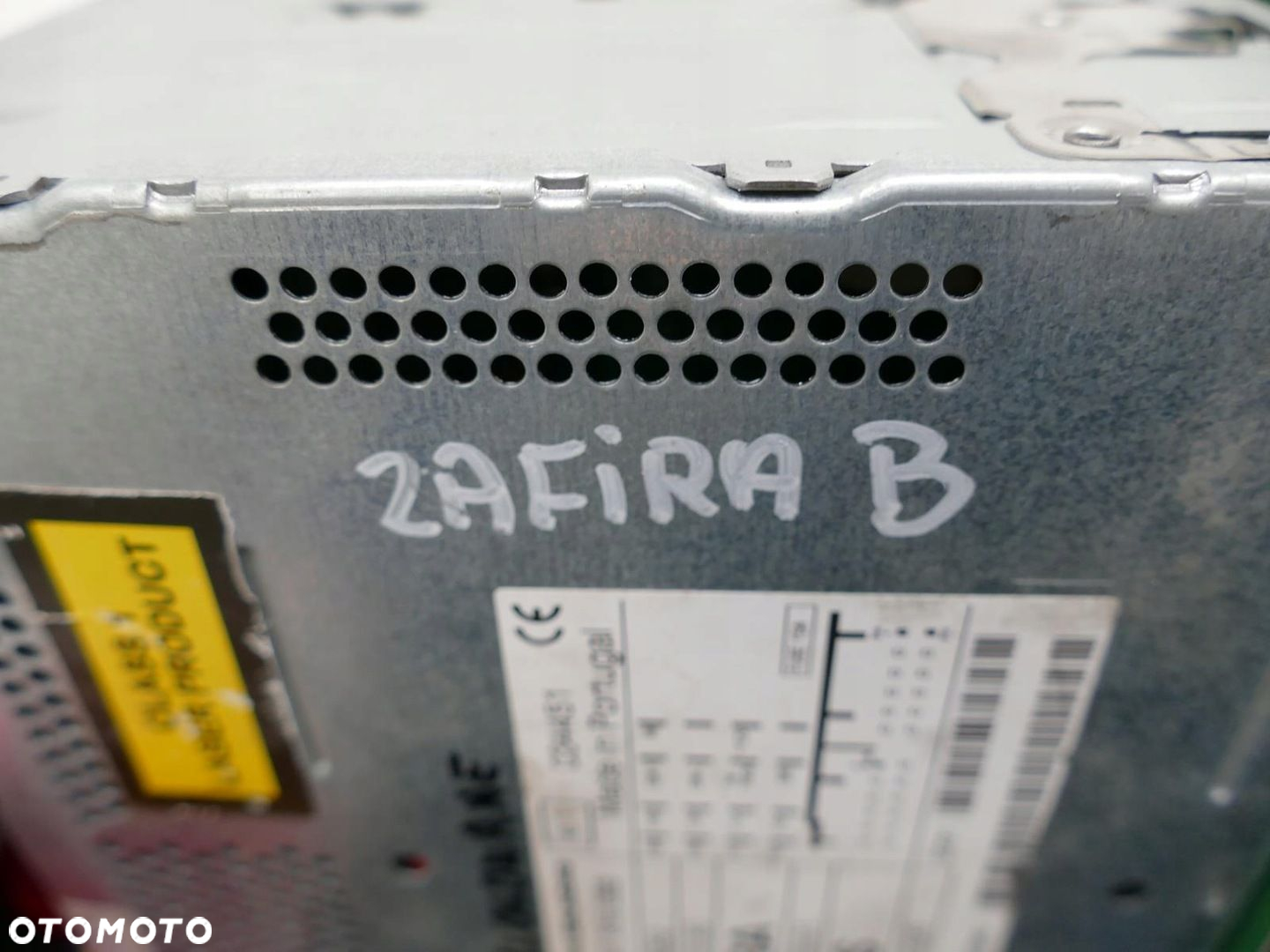OPEL ZAFIRA B LIFT RADIO ODTWARZACZ CD ROZKODOWANE 13263052 - 7