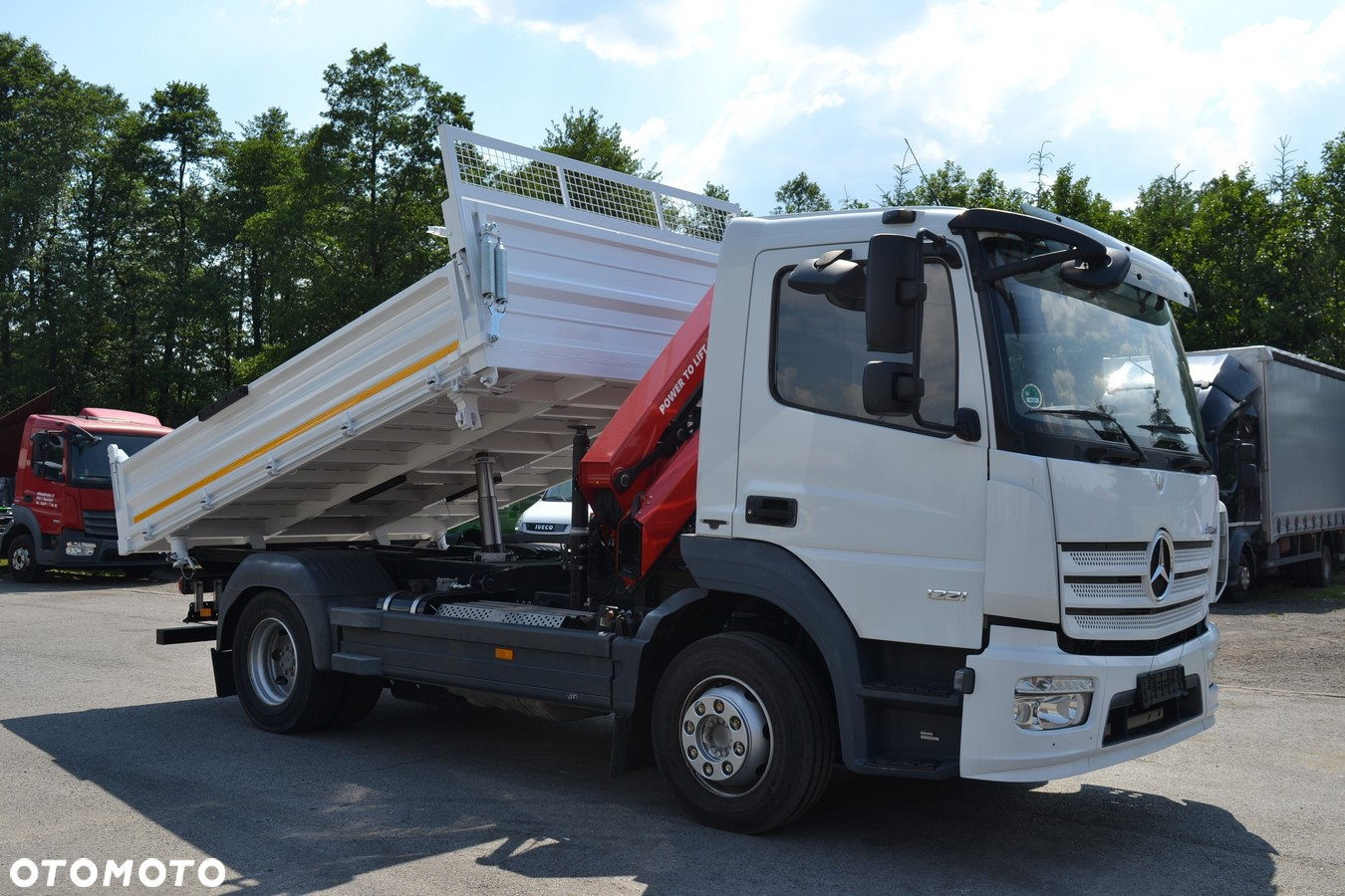 Mercedes-Benz Atego 1224 Nowy 3-Stronny WYWROT Kiper WYWROTKA Producent Zabudowa na każdy samochód 818 Axor 1828 - 18