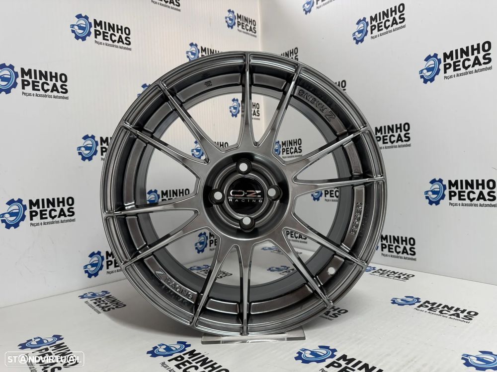 Jantes Look OZ ultraleggera em 17 (4x100) hyper black - 8