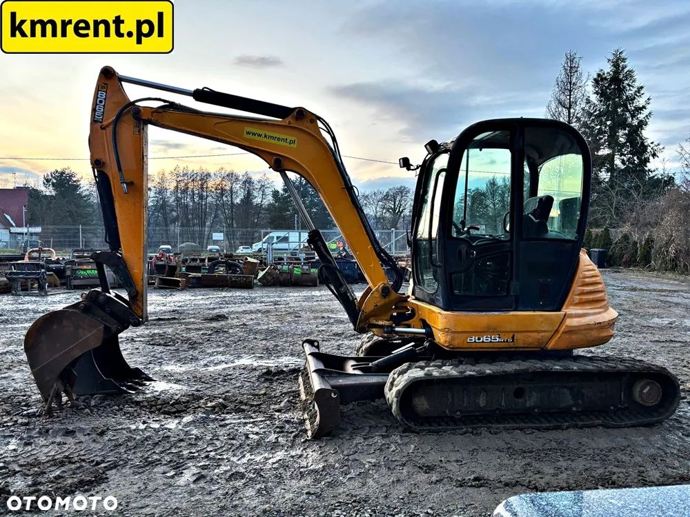 JCB 8065 MINI-KOPARKA 2010 R. MTH:4906! | CAT 307 JCB 855 - 28