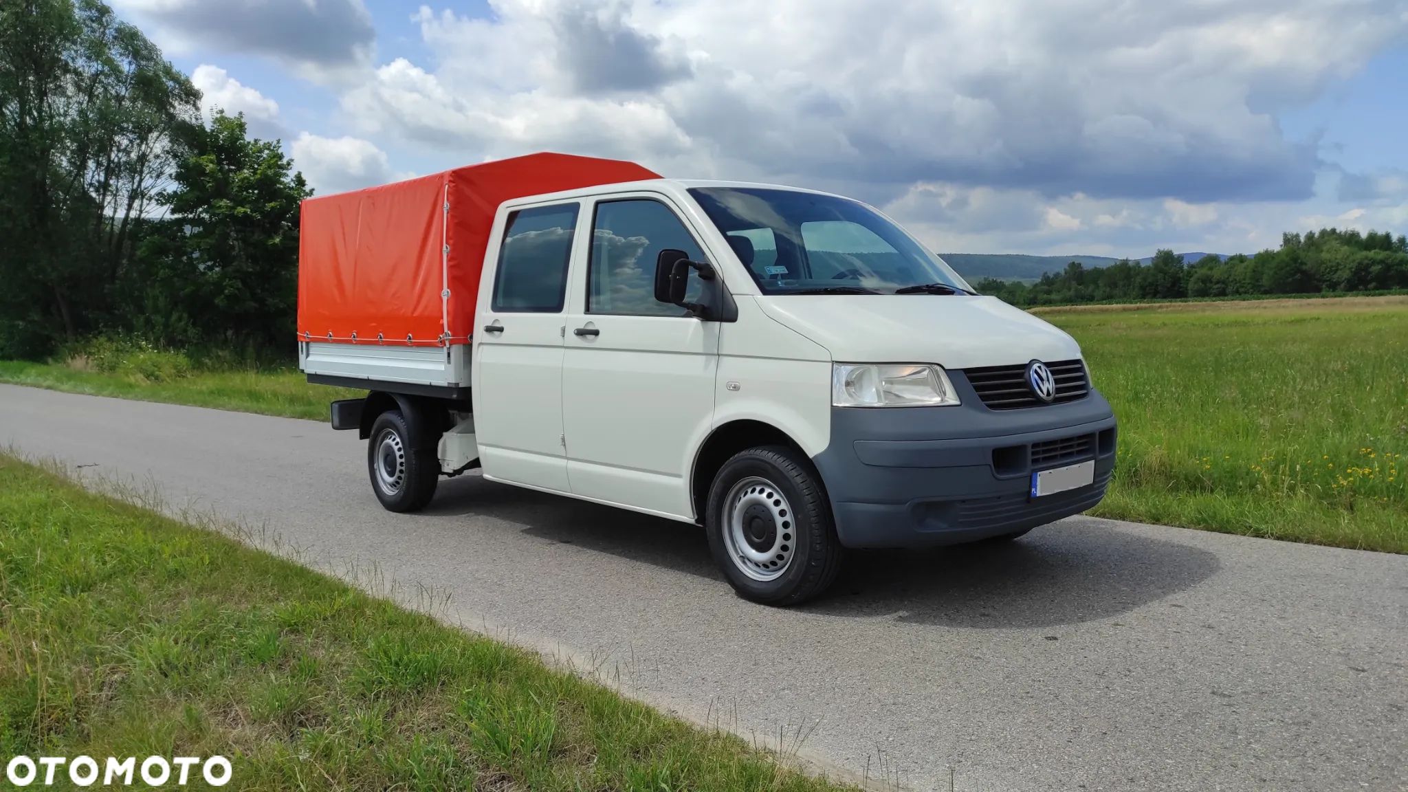 Volkswagen TRANSPORTER DOKA 5 OSÓB POLSKI SALON MAŁY PRZEBIEG - 1