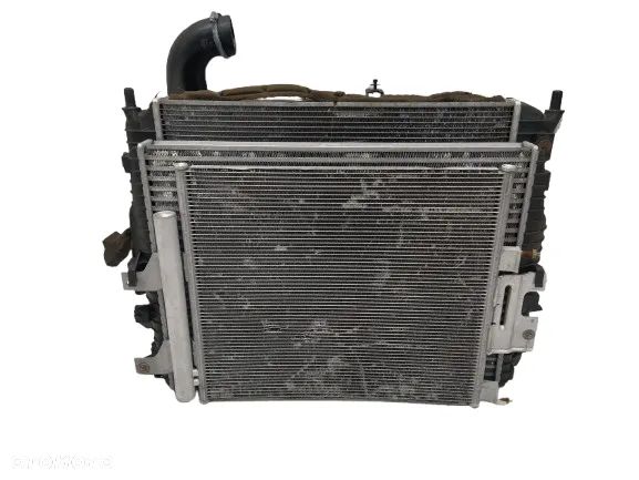 JAGUAR XJ X351 3.0D KOMPLET CHŁODNIC CHŁODNICA WENTYLATOR KOMPLET ORYGINAŁ