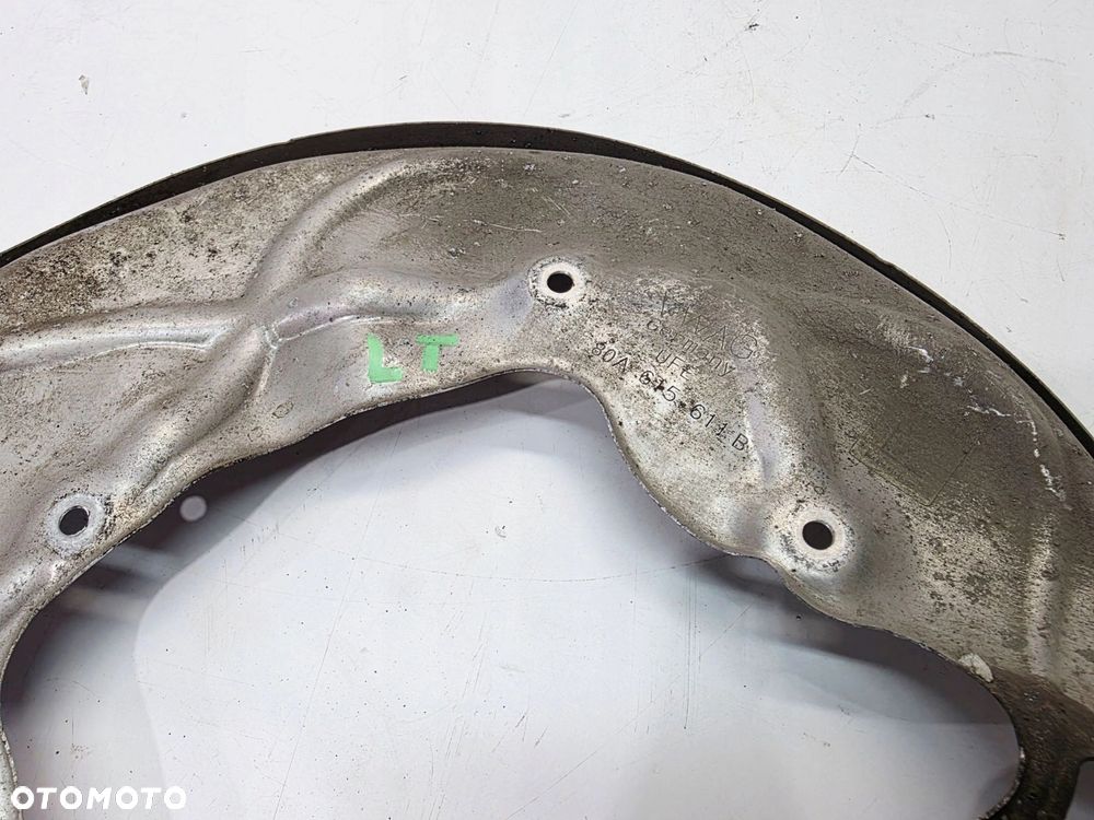 OSŁONA TARCZY HAMULCOWEJ LEWY TYŁ AUDI A6 C8 Q5 FY 80A615611B - 2