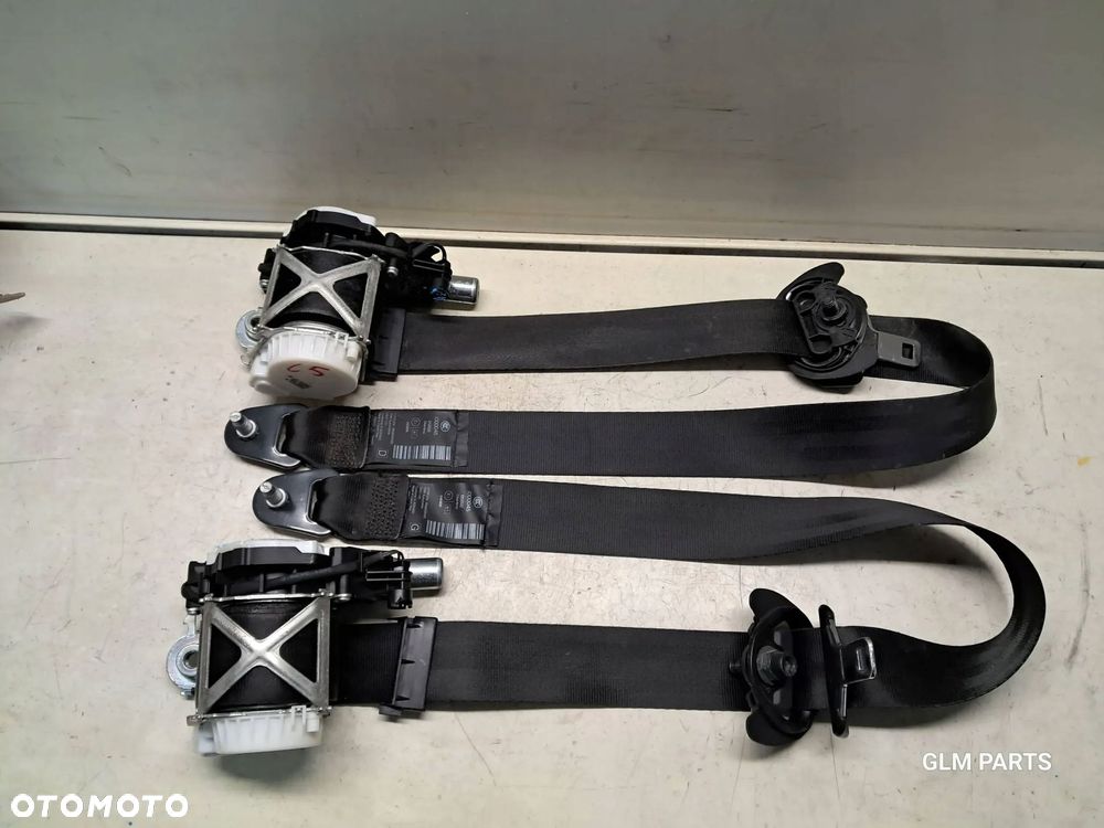 citroen c5 iii x7 lewy + prawy pas bezpieczeństwa przedni oryginał - 2