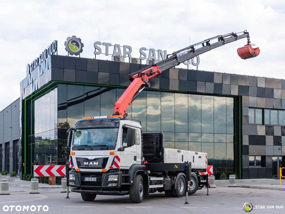 MAN TGS 28.440 6x4H PALFINGER PK 26002 EH HDS Żuraw Wywrotka Chwytak - 7