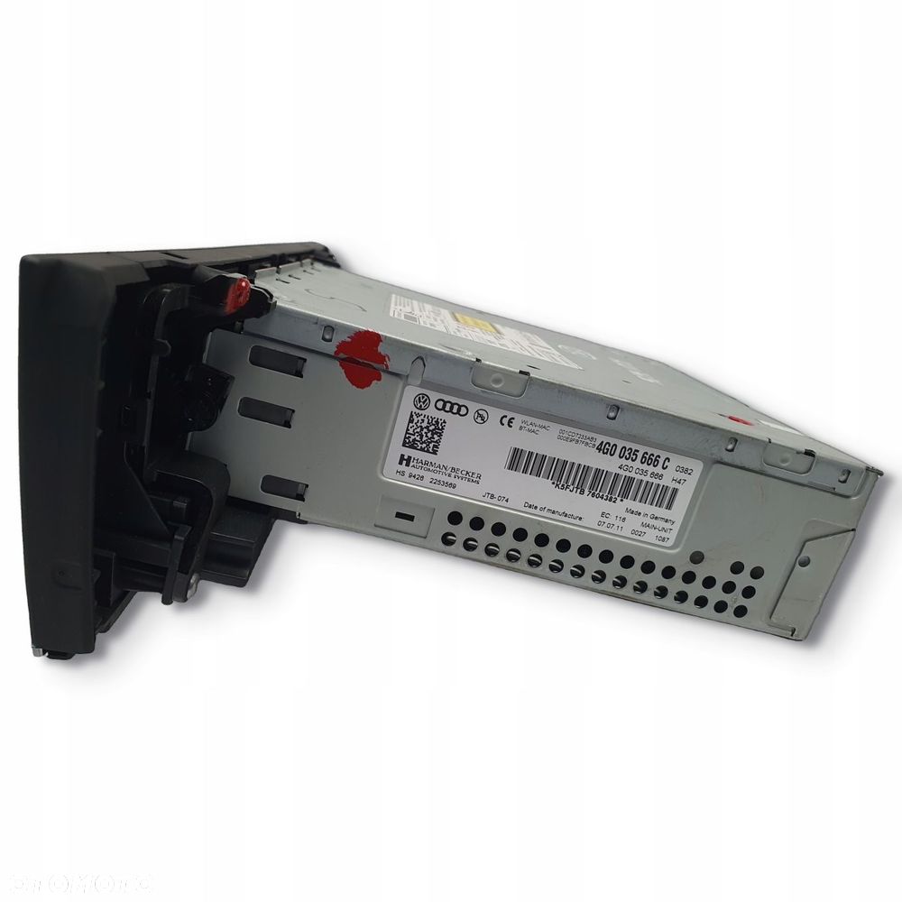 RADIO CD MMI CZYTNIK NAWIGACJI GPS Audi A6 C7 4G0035666C - 6