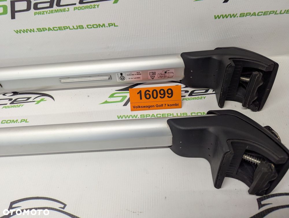 Bagażnik dachowy bazowy belki poprzeczki Volkswagen Golf 7 kombi - 6