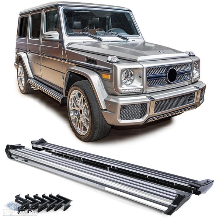 Estribos Mercedes G W463 (1989 A 2015) - 1