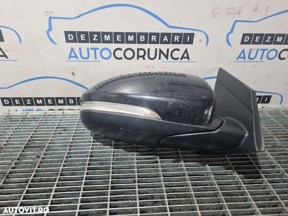 Oglinda dreapta Hyundai Tucson III 2015 - 2018 4 Usi NEGRU PAE (932) Rabatabile ... - 1
