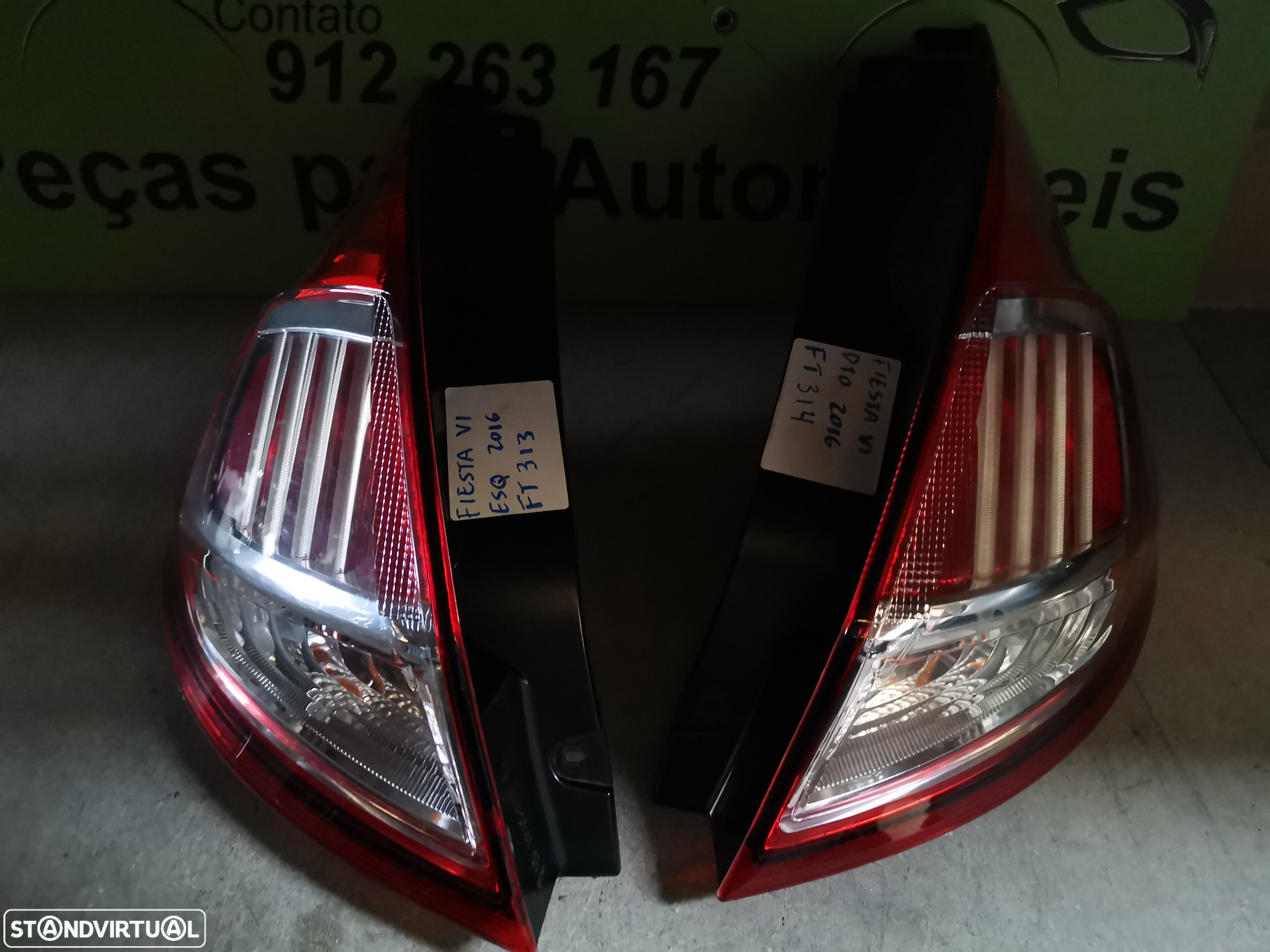 FORD FIESTA VI FAROLIM DIREITO - FT314 - 4