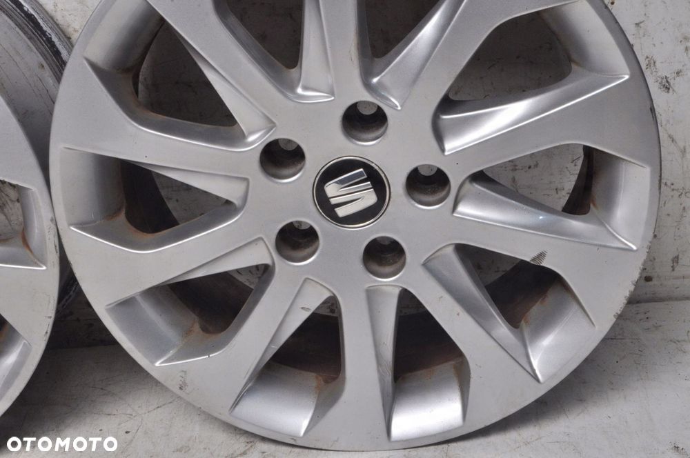 SEAT LEON ALTEA TOLEDO III FELGI ALUMINIOWE R16" 6.5J 5X112 ET46 5F0601025A - 5