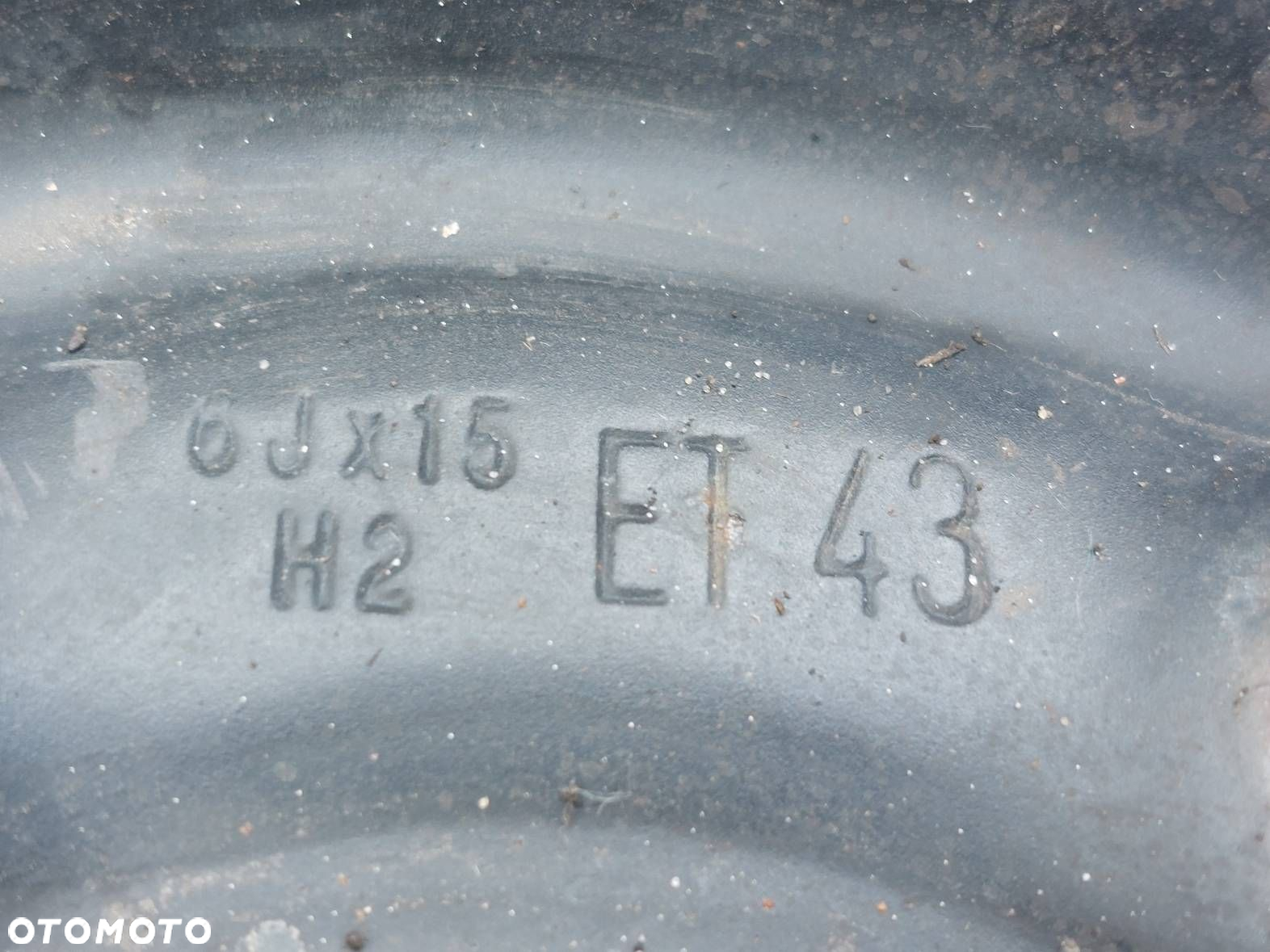 FELGI STALOWE 4 SZT 5X110 6JX15 ET43 FI 65.1  OPEL ZAFIRA A KBA43737 - 6