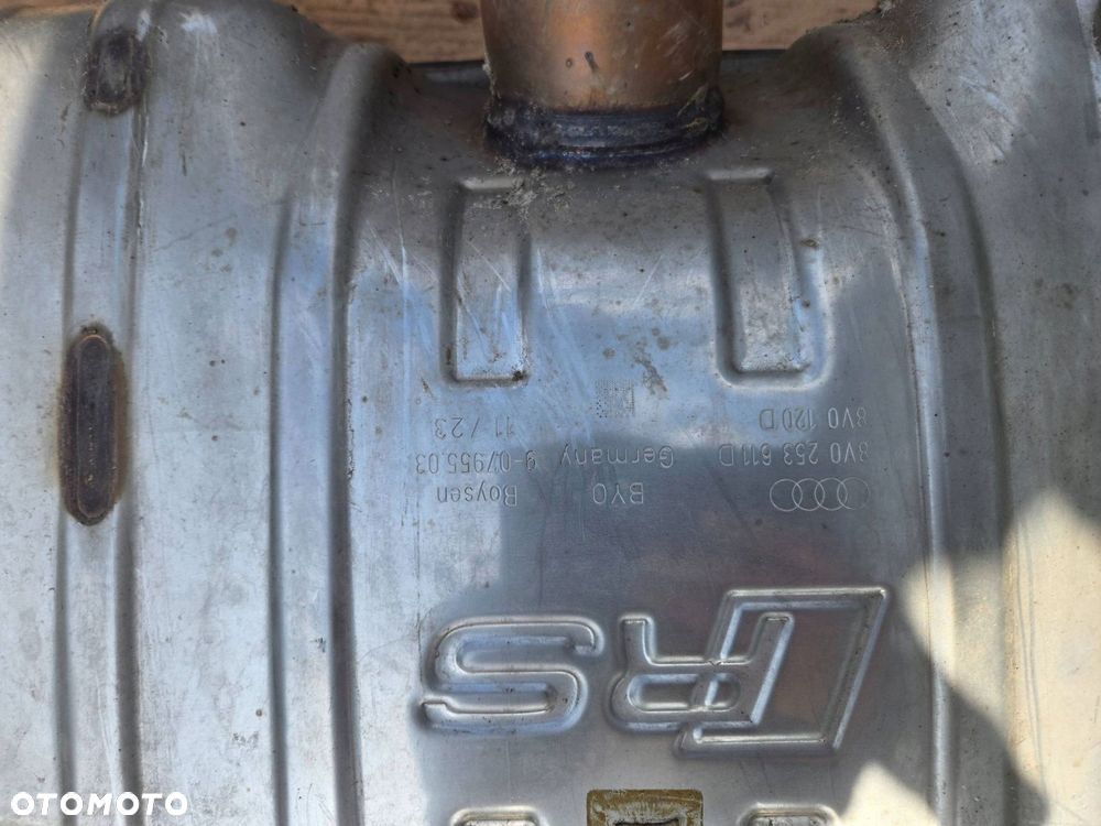 audi rs3 8y wydech tlumik aktywny sportback komplet 8y0253181j 5500km - 6