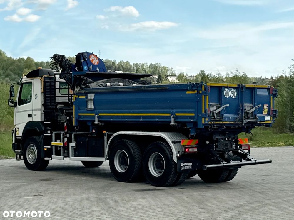 Volvo FMX 410 * WYWROTKA 5,00 m + PM 18.5 TP + PILOT + BORDMATIC / 6x4 - 7