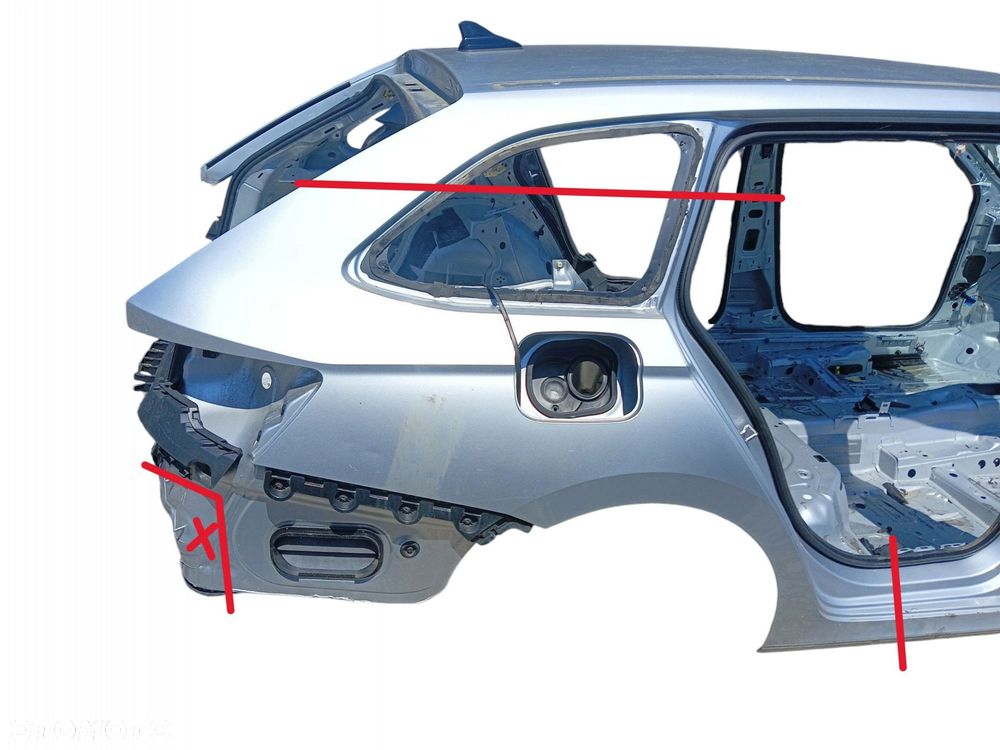 BŁOTNIK PRAWY TYŁ SKODA OCTAVIA IV KOMBI LAK: LA7W (19-24) - 1