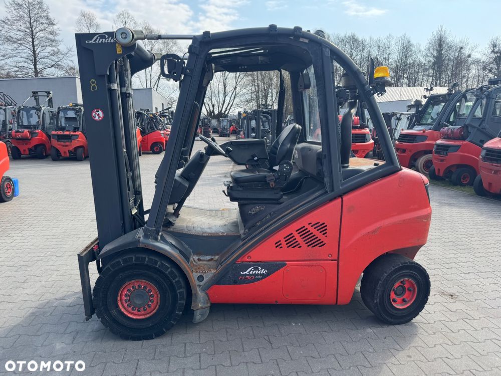 Linde Linde H30D EVO 4 sekcje  półkabina Diesel h35 h25 toyot - 2