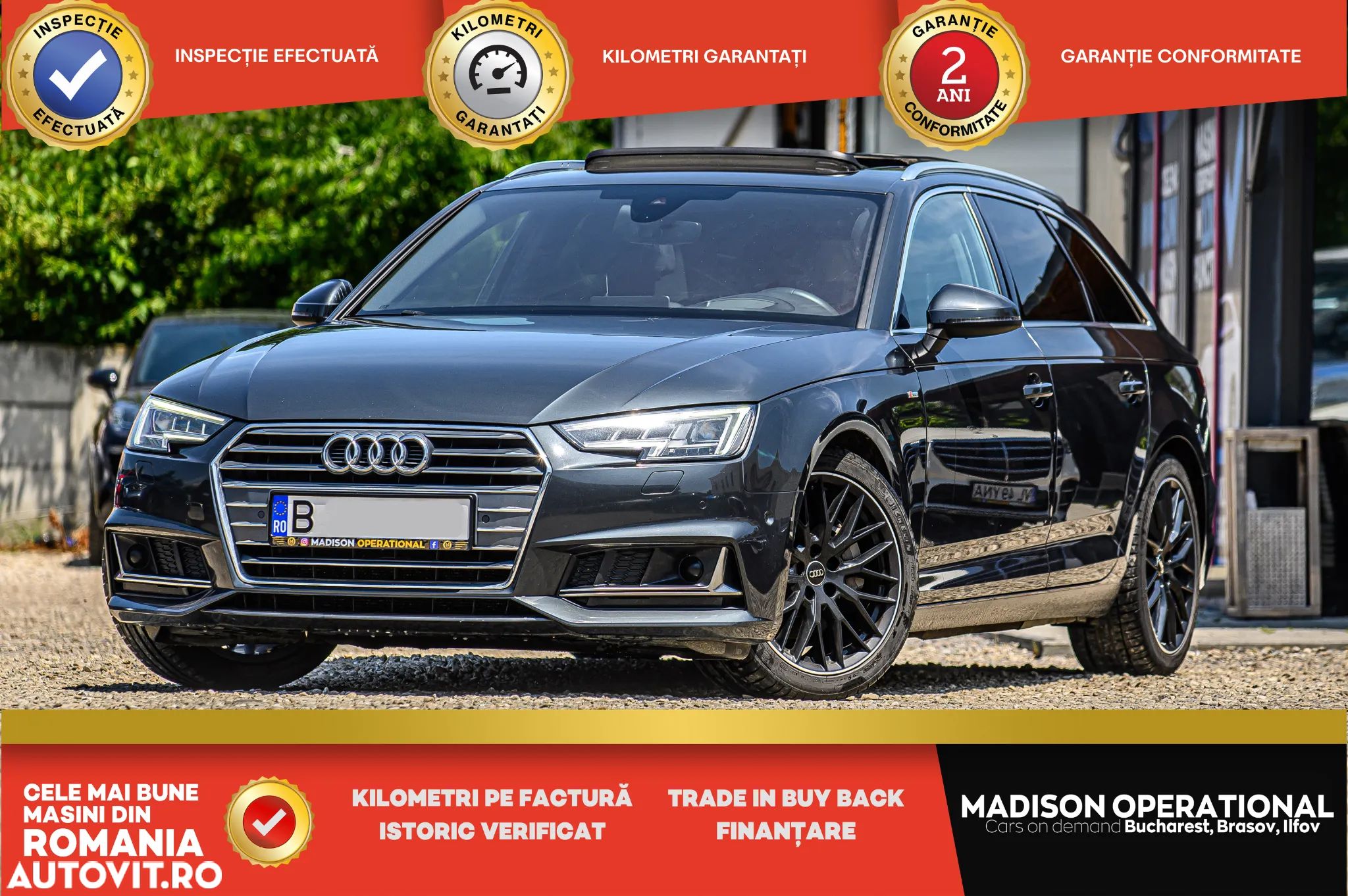 Audi A4 Avant 2.0 40 TDI S tronic S Line - 1