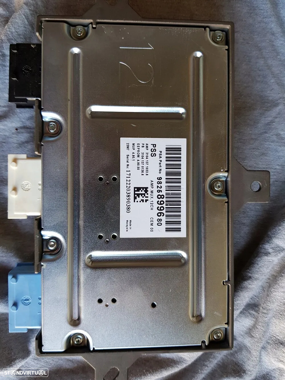 Amplificador de som Peugeot 308 II 3008 5008 Citroen C3 - 2