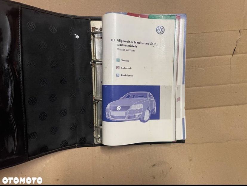 Książka serwisowa volkswagen Passat b6 vw - 2