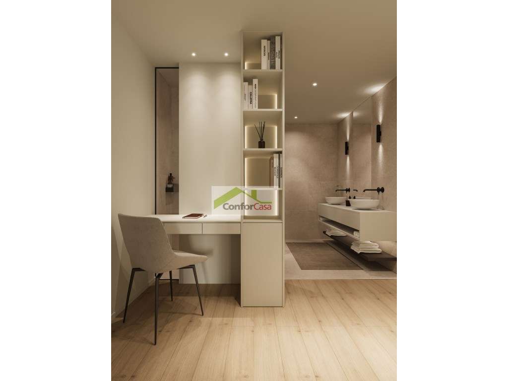Apartamento T2 em Ferreiros - Condomínio privado, com Piscina e Gin... - Grande imagem: 5/21