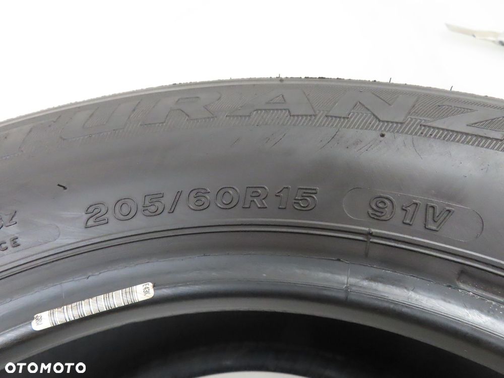 2x 205/60R15 OPONY LETNIE UŻYWANE Bridgestone Turanza ER300 91V - 3