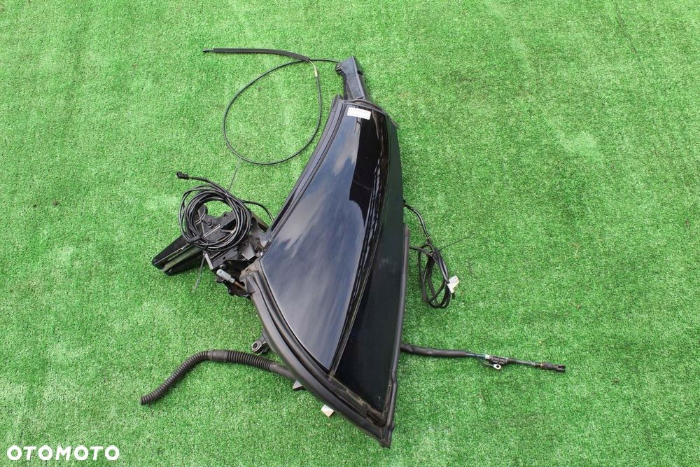 Słupek tylny lewy zawias siłownik dachu Mercedes SL R230 W230 SL350 SL500 - 3