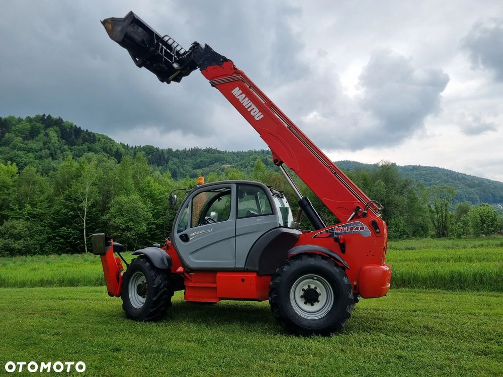 Manitou MT1840 Ładowarka Teleskopowa 18metrów jak nowa z salonu 2015r 3180 mtg z Norwegii Widły i Łyżka PERKINS