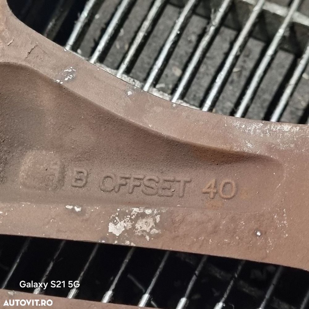 Jante aliaj Nissan Qashqai Facelift 2010 - 2013 (1448) R17 ET40 5*112 - 7