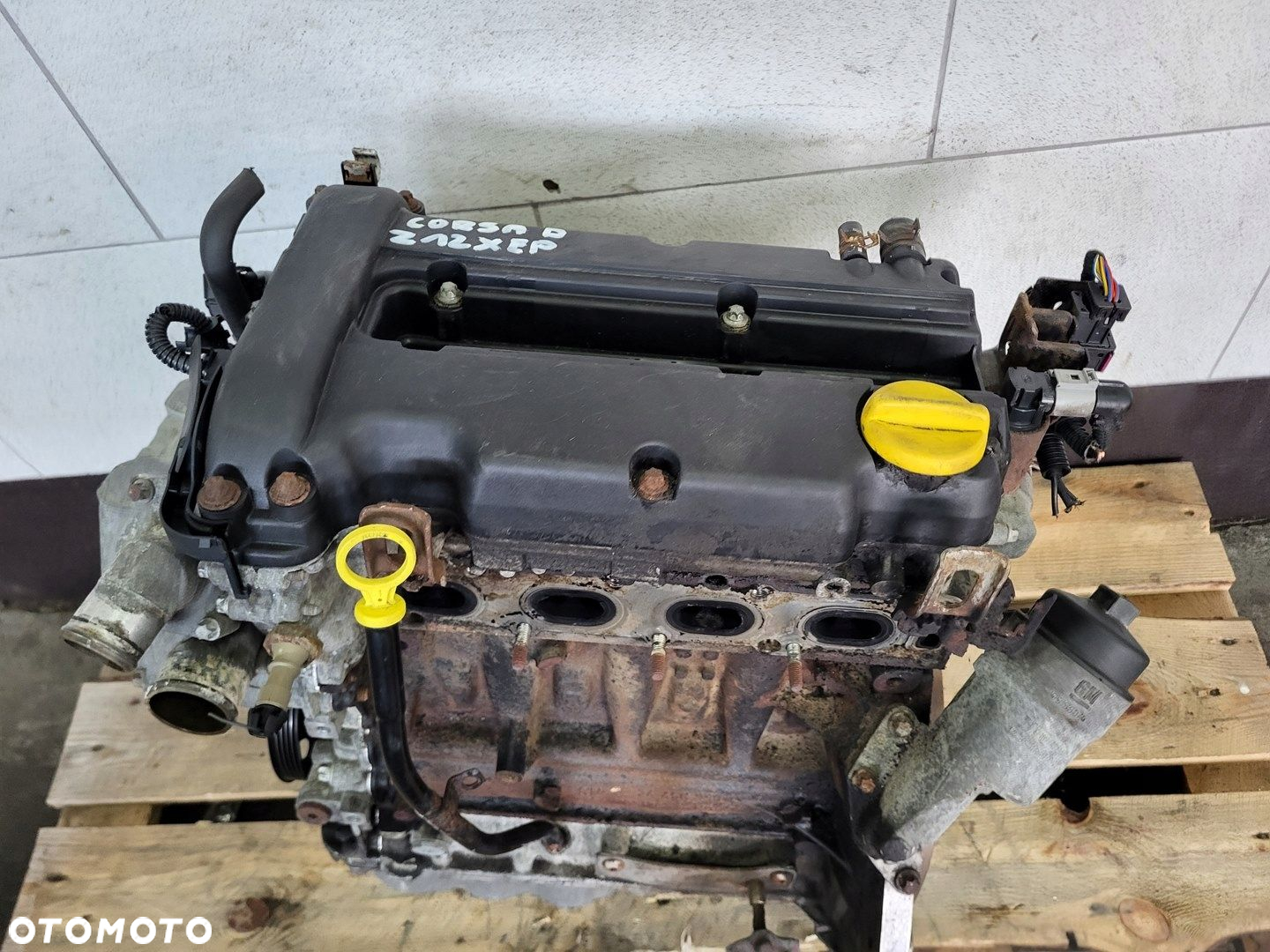 Silnik Słupek Z12XEP 1.2 benzyna OPEL CORSA D ASTRA H AGILA 248tys km - 4