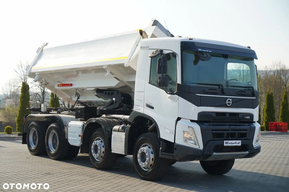 Volvo FMX 460 / 8x4 / WYWROTKA 2 STRONNA / HYDROBURTA / BORDMATIC / HARDOX / NOWE OPONY / 2021 ROK / NOWY MODEL - 13